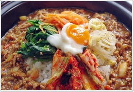 ピビンパ風キムチカレー♪の画像