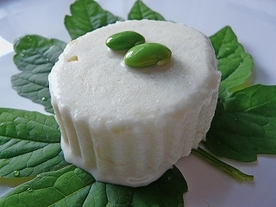 豆乳で、カルローズ米アボカドアイスの画像