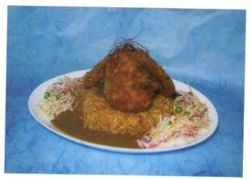 噴火山カレーの画像