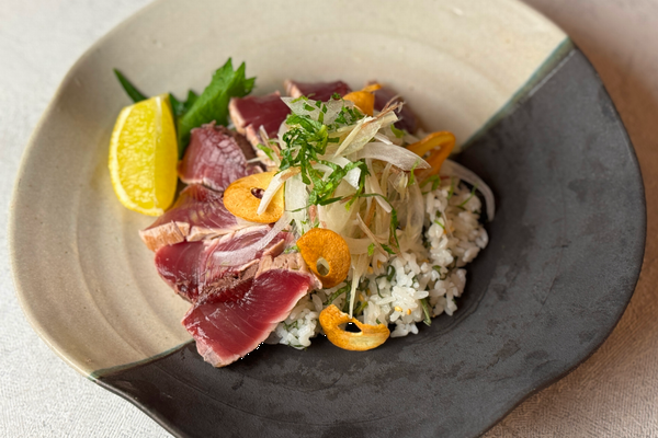 カツオのたたき香味丼の画像
