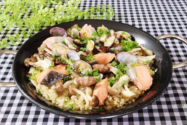 和風パエリアの画像