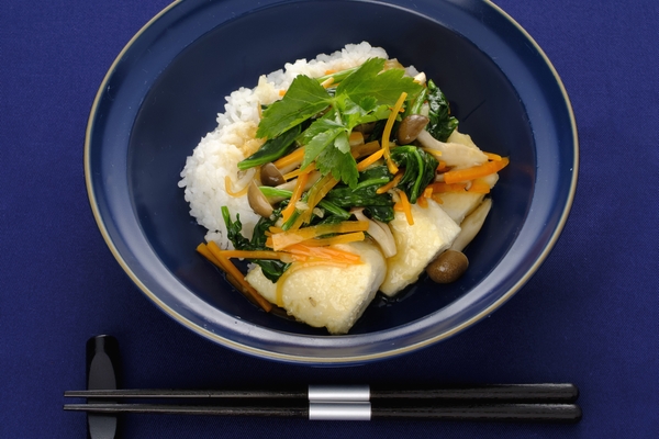 豆腐と野菜のあんかけ風丼の画像