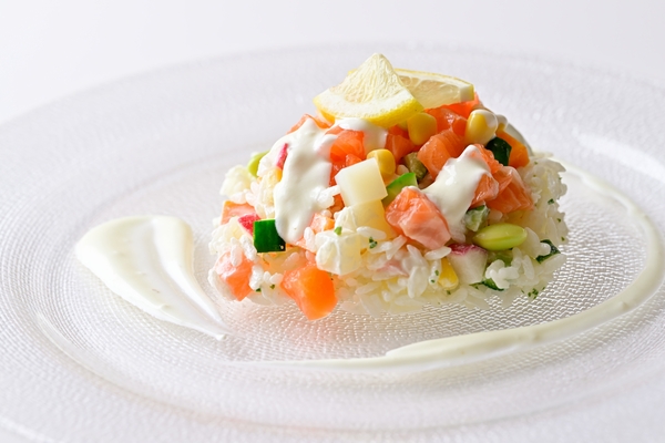 ロソッリ風ライスサラダの画像