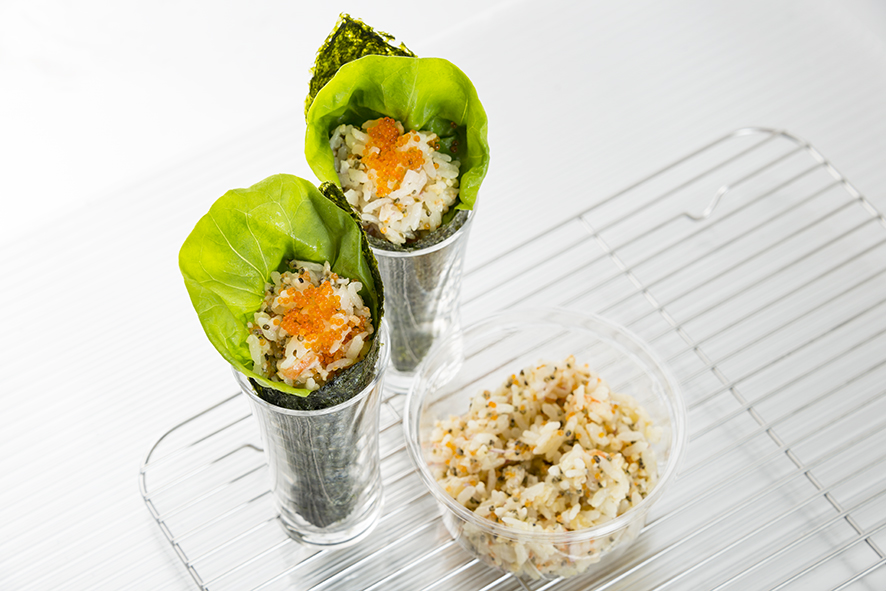 プチプチ海鮮のサラダ巻きSUSHIの画像