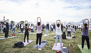 スポーツ栄養とカルローズイベント@晴海ふ頭公園